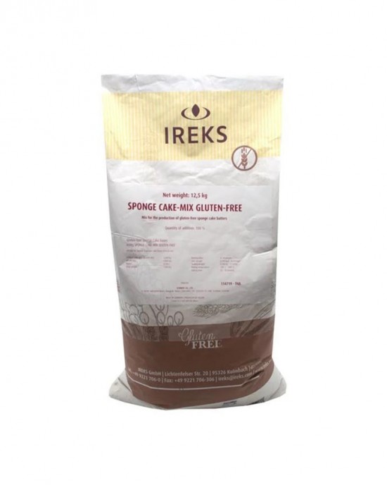 SPONGE CAKE MIX GLUTEN FREE 12,5 KG