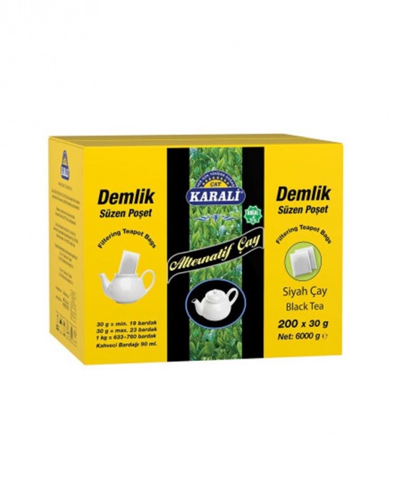 KARALİ ALTERNATİF DEML.POŞET 200*30 (6000 GR)