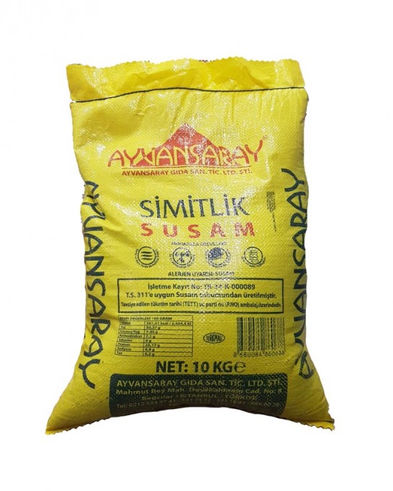 AYVANSARAY SİMİTLİK SUSAM 10 KG 