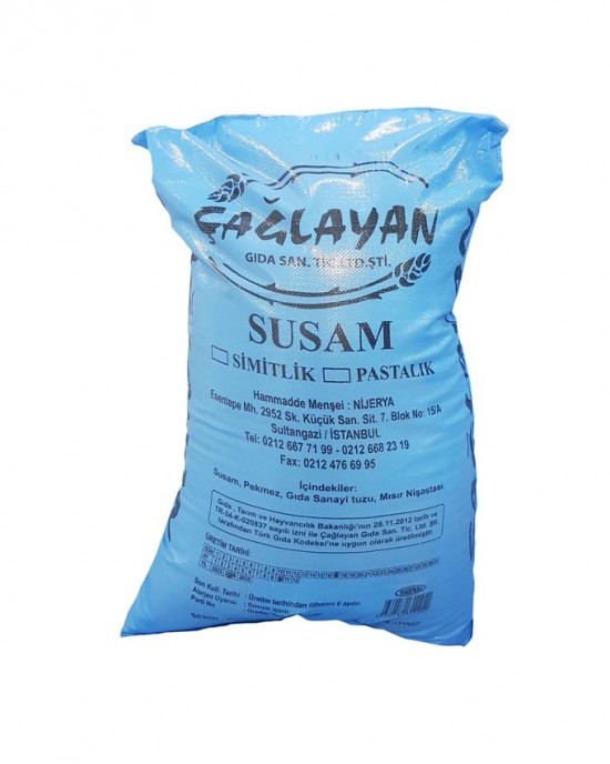 ÇAĞLAYAN SORTEKS BEYAZ SUSAM 25 KG