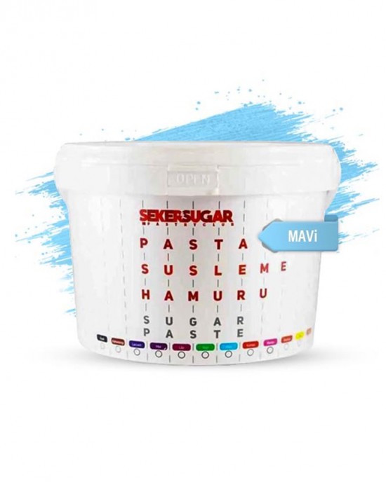 ŞEKER SUGAR HAMURU MAVİ 2,5 KG 