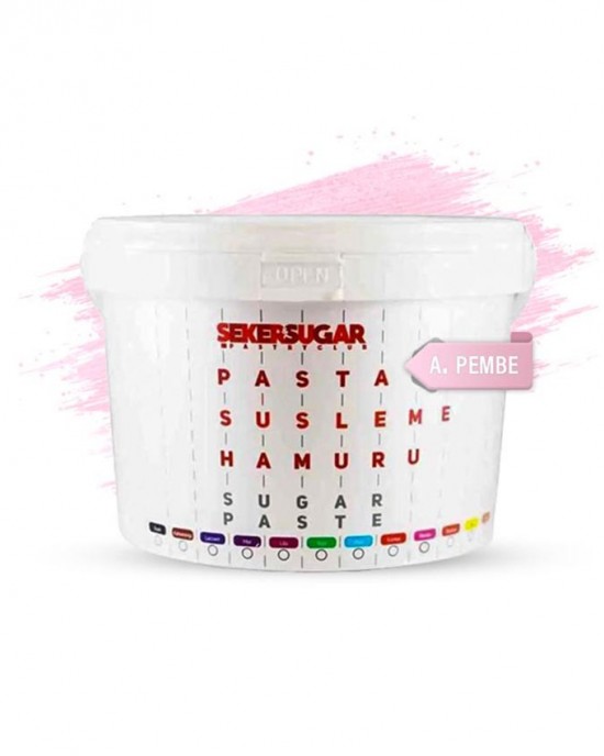 ŞEKER SUGAR HAMURU PEMBE 2,5 KG 