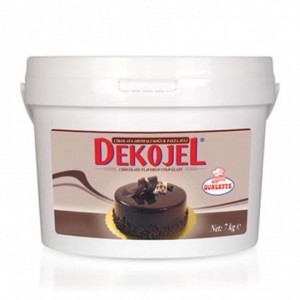 DEKOJEL ÇİKOLATA AROMALI SOĞUK PASTA JELİ 7 KG 