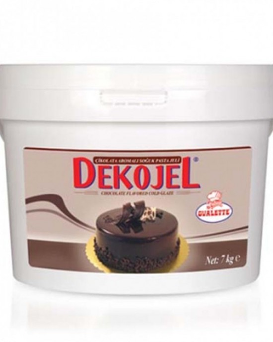 DEKOJEL ÇİKOLATA AROMALI SOĞUK PASTA JELİ 7 KG 