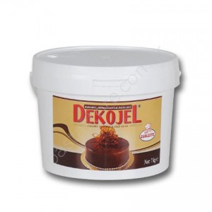 DEKOJEL KARAMEL AROMALI SOĞUK PASTA JELİ 7 KG 