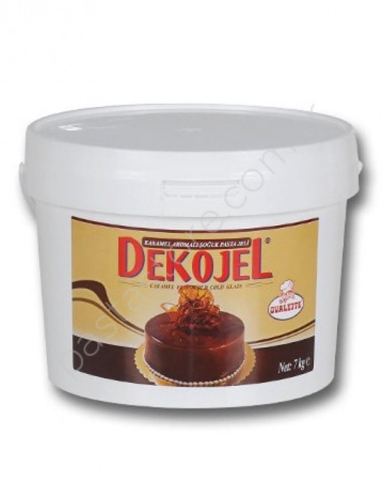 DEKOJEL KARAMEL AROMALI SOĞUK PASTA JELİ 7 KG 