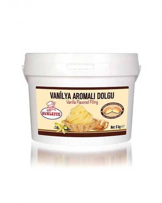 OVALETTE VANİLYA AROMALI DOLGU 6 KG 