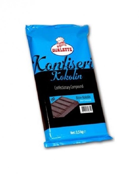 OVALETTE BİTTER KONFİSERİ KOKOLİN 2,5 KG 