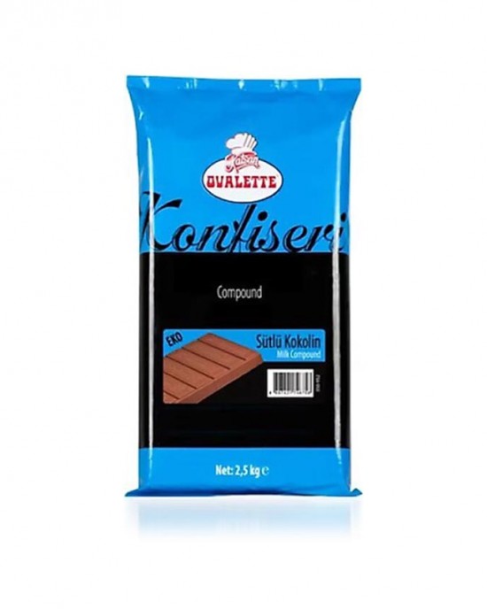 OVALETTE SÜTLÜ KONFİSERİ KOKOLİN 2,5 KG 