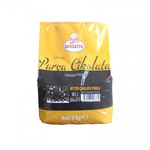 OVALETTE BİTTER ÇİKOLATA PARÇA 5 KG NO:2