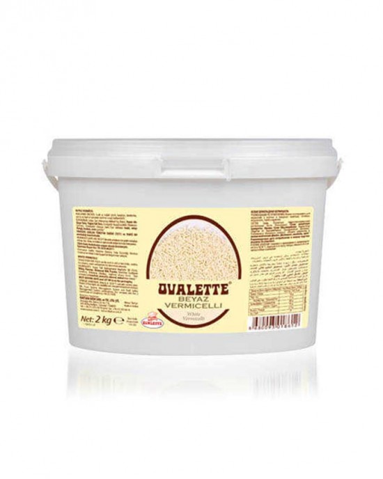 OVALETTE BEYAZ VERMİÇELLİ 2 KG 