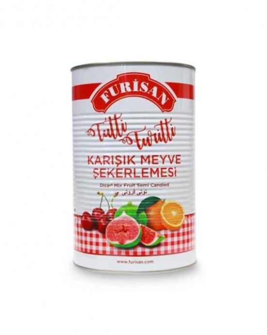 FURİSAN TUTTİ FRUTTİ ŞEKERLEME TENEKE