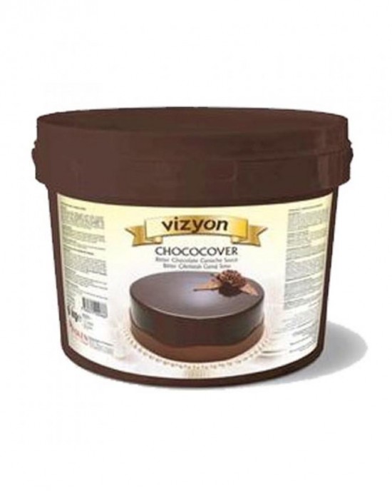 VİZYON CHOCOCOVER GANAJ SOS BİTTER ÇİKOLATALI 6 KG