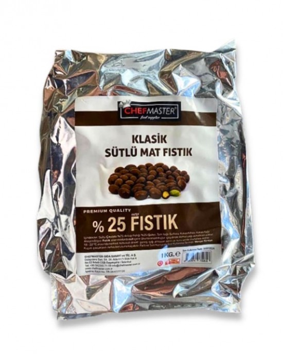 CHEF MASTER SÜTLÜ MAT FISTIK (EKO) 1 KG