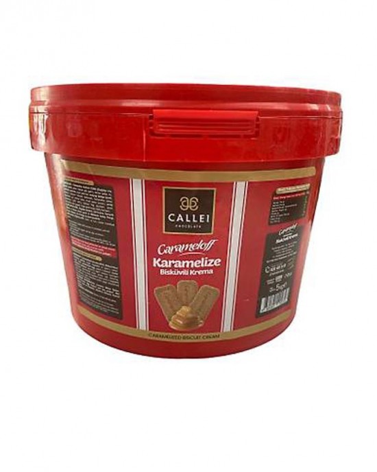 CALLEI KARAMELİZE BİSKÜVİ KREMASI 5 KG