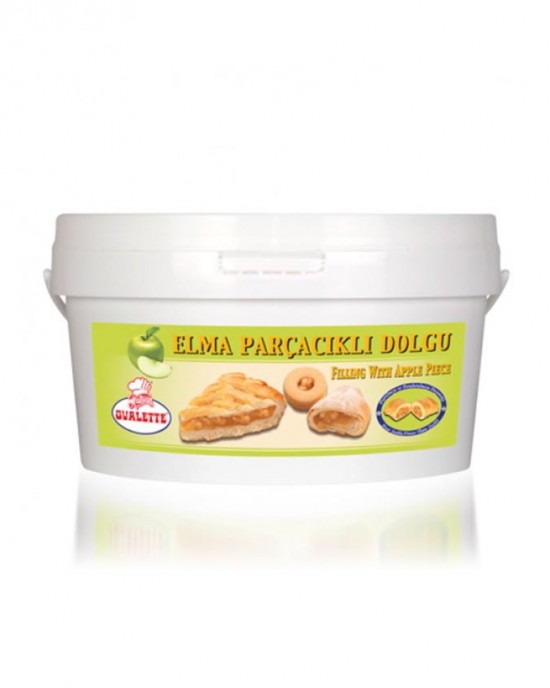 OVALETTE ELMA PARÇACIKLI DOLGU 6 KG