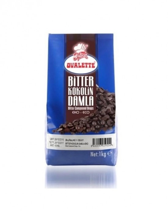 OVALETTE BİTTER KOKOLİN DAMLA EKO 2 KG NO:2 (PAKET)