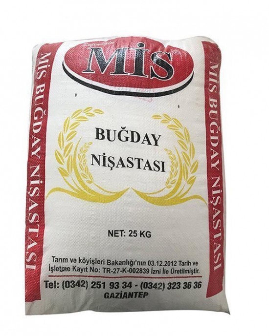 MİS BUĞDAY NİŞASTASI 25 KG 